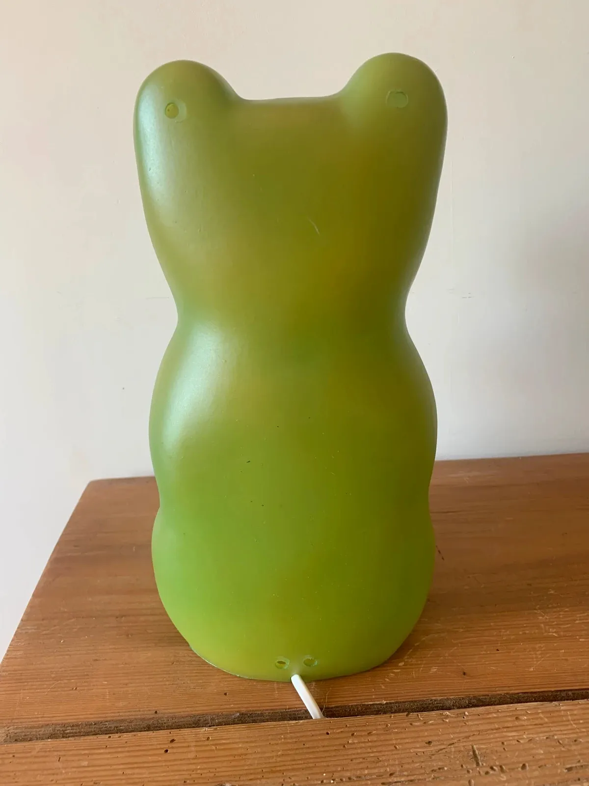 Lampe à poser Gummy Bear verte HEICO 1990 — vue 3