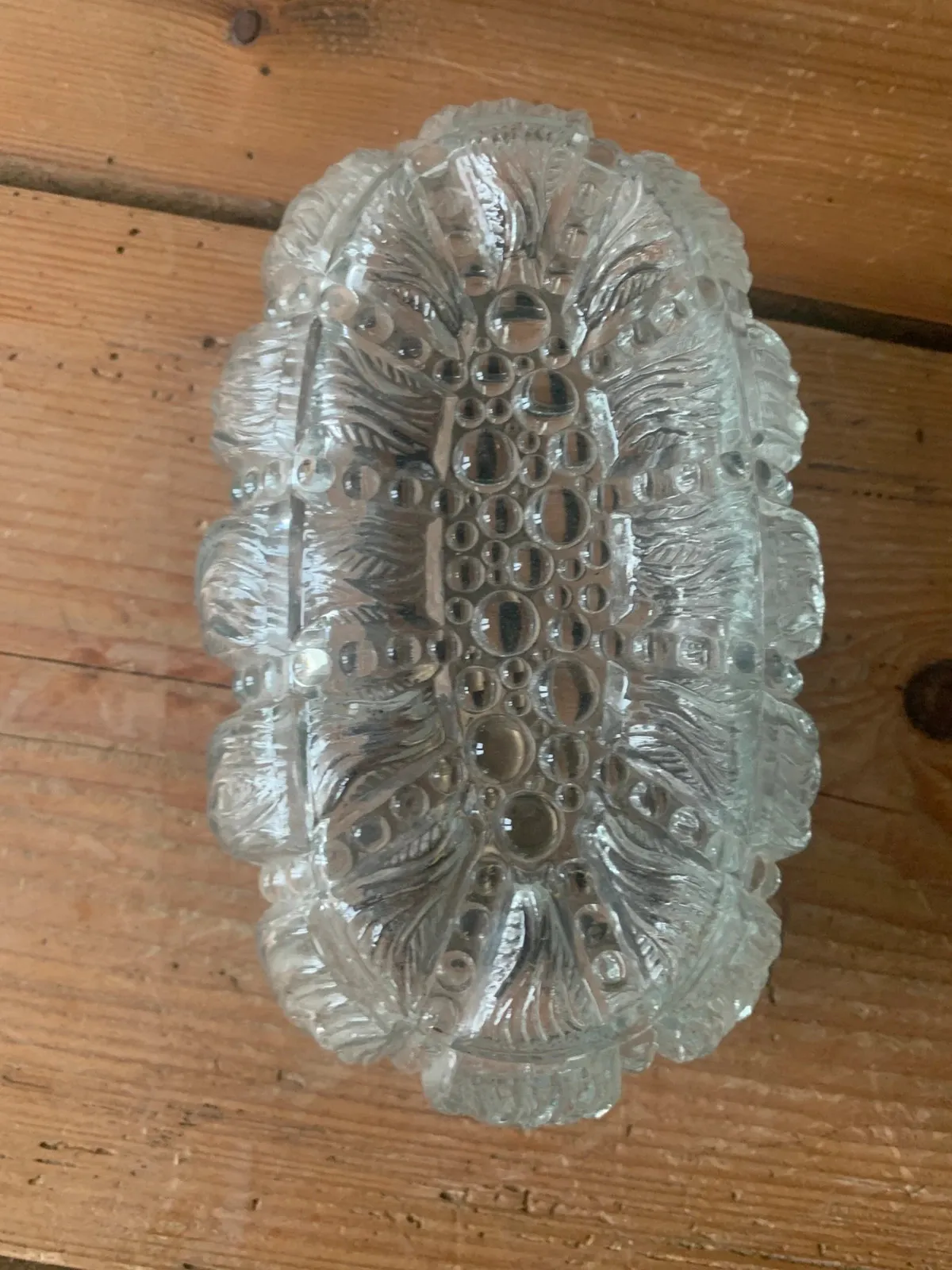 Applique en verre moulé 1960 — vue 3