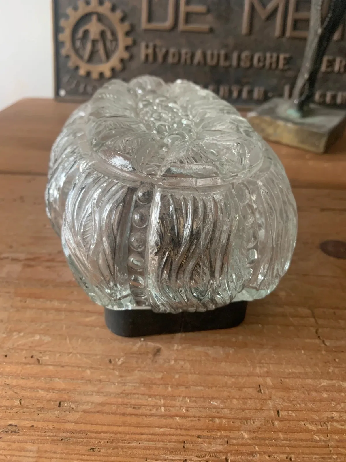 Applique en verre moulé 1960 — vue 4