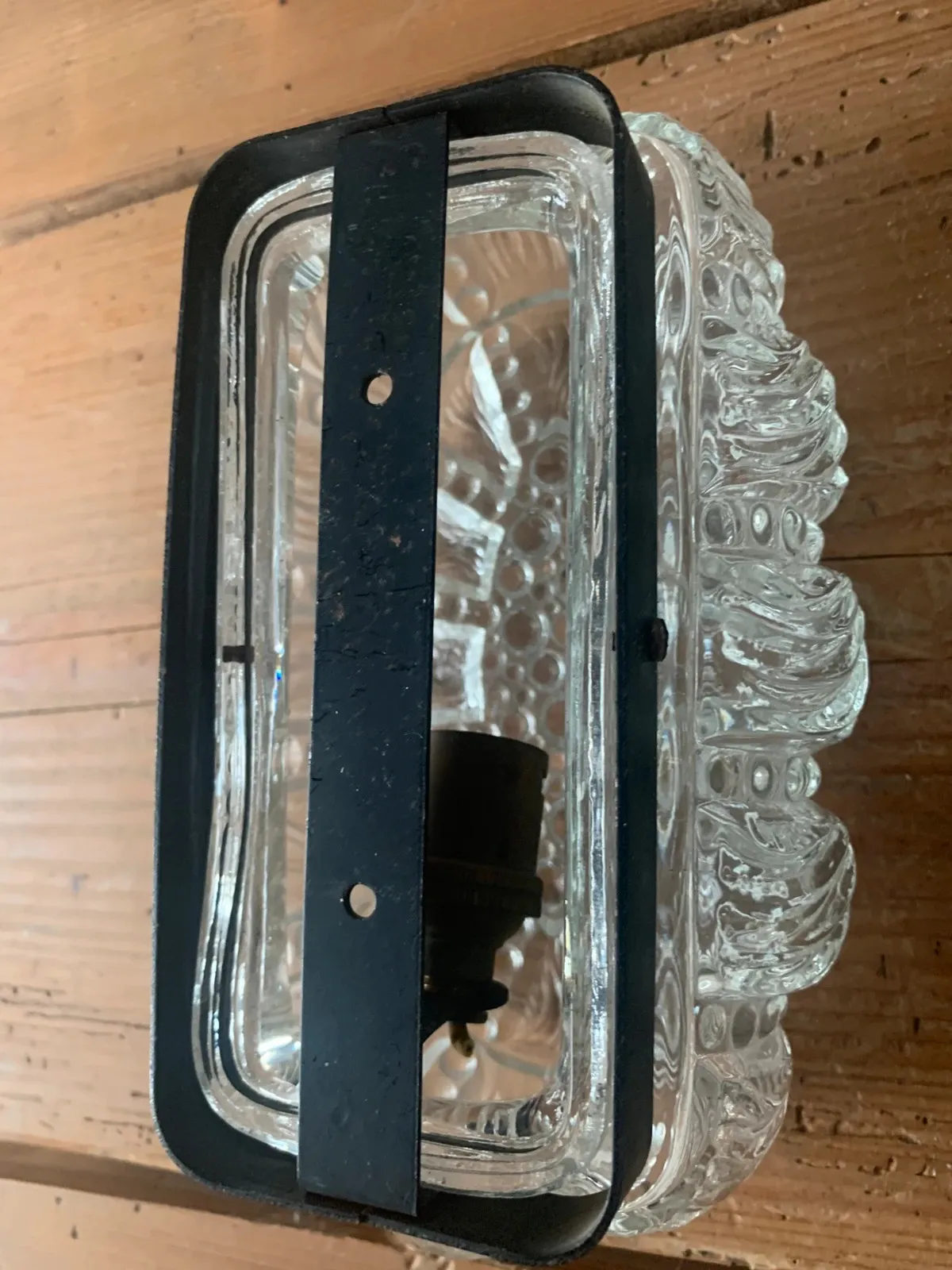 Applique en verre moulé 1960 — vue 5
