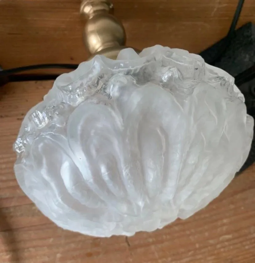 Baladeuse en verre bi-texture années 70 — vue 6