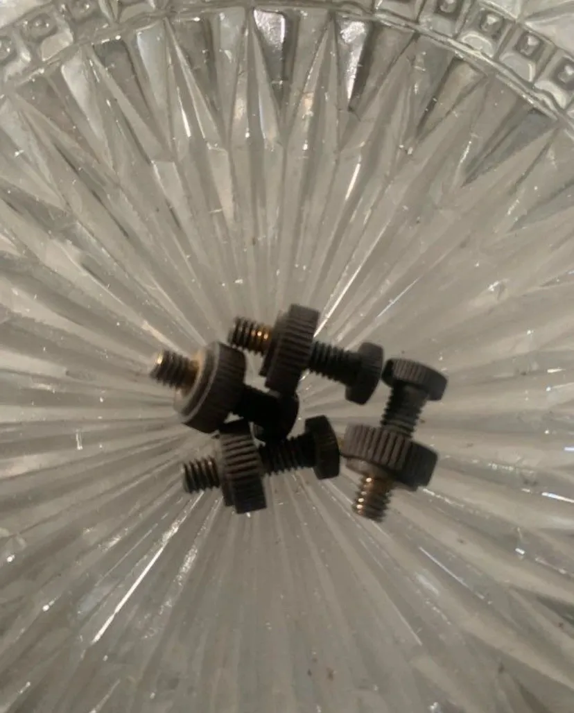 Plafonnier en verre pressé 1950/60 — vue 7