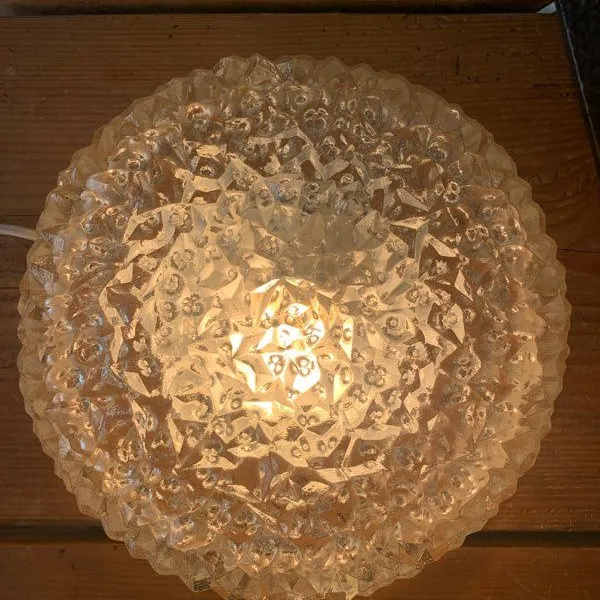 Applique plafonnier holophane 1970
