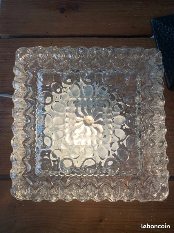 Plafonnier applique 1970