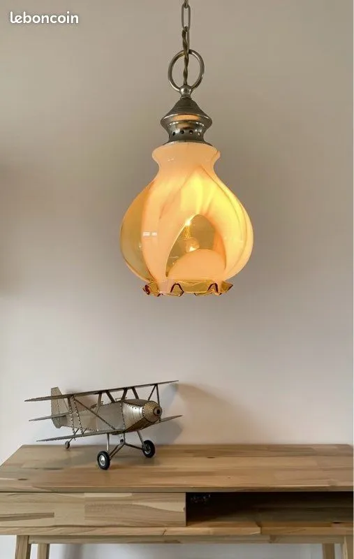 Suspension Murano Carlo Moretti 1965